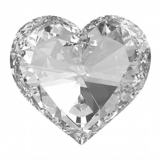 diamond heart clipart - photo #15